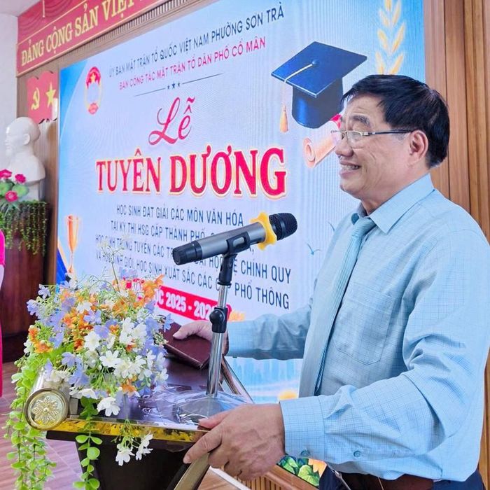 Ông Nguyễn Văn Long, Phó Chủ tịch Hội Khuyến học thành phố Đà Nẵng.