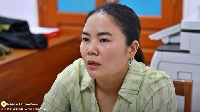 Bị can Bùi Thị Kim Tuyên. Ảnh: Bộ Công an