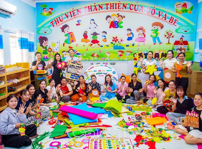 Trường THCS Lê Hoàng Thá thuộc ấp Quyền Thiện, xã Biển Bạch, sẵn sàng cho năm học mới.