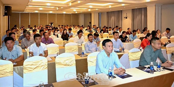 Các đại biểu tham gia lớp tập huấn.