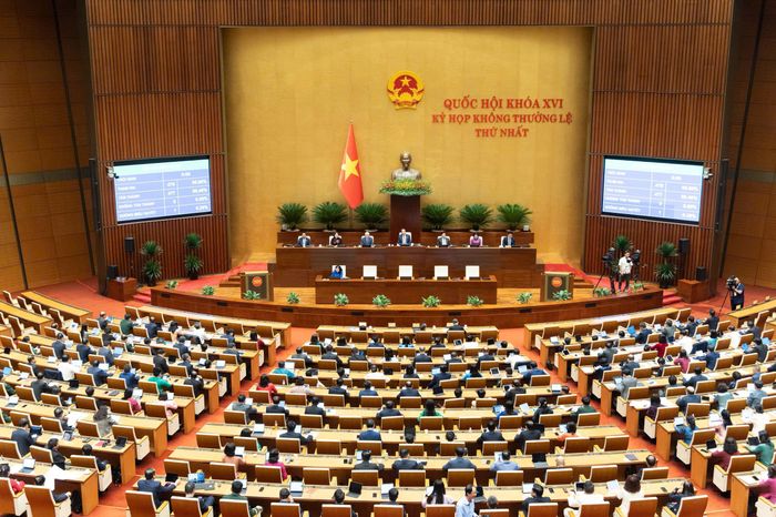 Quang cảnh Phiên họp. Ảnh:VPQH