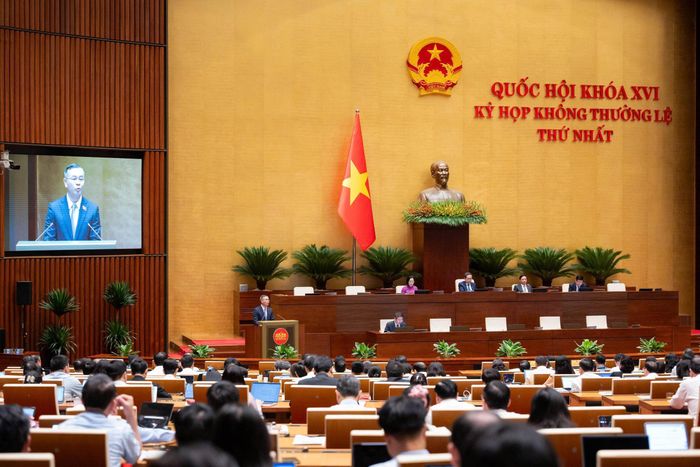 Quang cảnh phiên họp - Nguồn: Quốc hội
