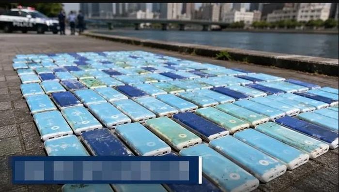 Tổng cộng 161 thiết bị được đưa lên bờ. Ảnh: ANN News