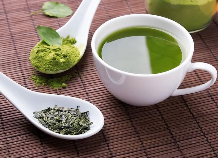 Trà xanh không đường cũng có thể thay thế nước ngọt. Ảnh minh họa
