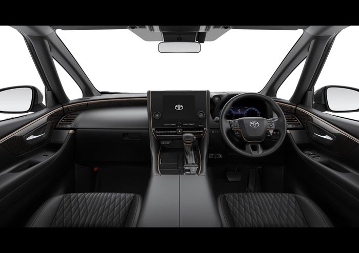 Khoang lái Toyota Alphard được tổ chức gọn gàng quanh người điều khiển, trong khi không gian phía sau vẫn là trọng tâm của chiếc MPV cao cấp này. Ảnh: Toyota Motor Corporation.