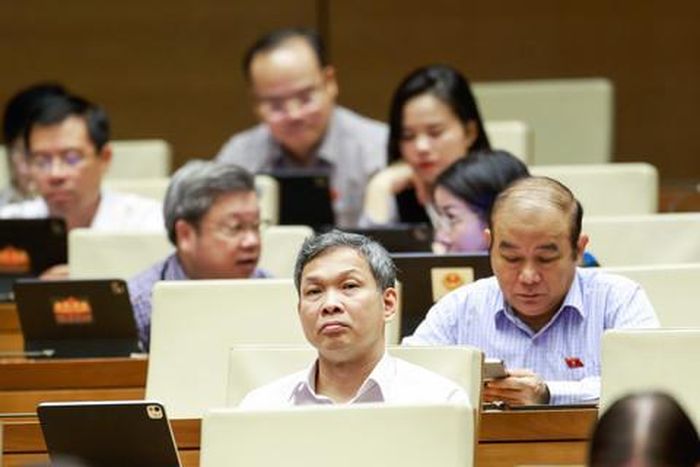Các ĐBQH Đoàn TP.Hồ Chí Minh tại Hội trường Diên Hồng