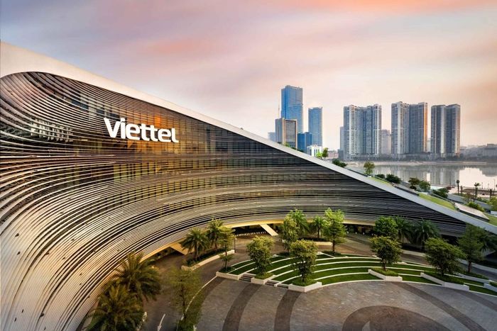 Trụ sở Tập đoàn Công nghiệp - Viễn thông Quân đội. Ảnh: Viettel