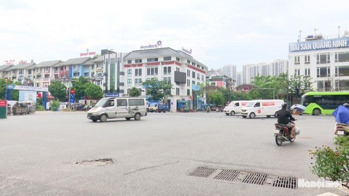 Sau nhiều ngày mưa lớn, khu đô thị Nam Anh Khánh không ngập. Ảnh: Lại Tấn