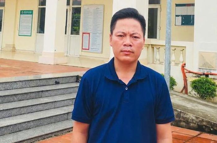 Trưởng thôn Bằng Lâm Ngô Xuân Mạnh chia sẻ những thay đổi sau sáp nhập. Ảnh: TL