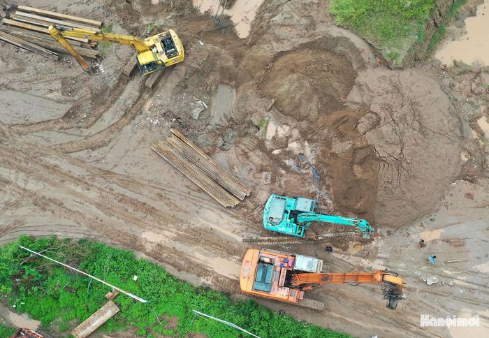 Thời điểm hiện tại, công tác giải phóng mặt bằng trên địa bàn phường Thượng Cát và xã Thiên Lộc đã cơ bản hoàn tất.