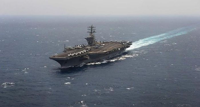 Tàu sân bay USS Nimitz (CVN-68) của Hải quân Mỹ. (Ảnh: Hải quân Mỹ)