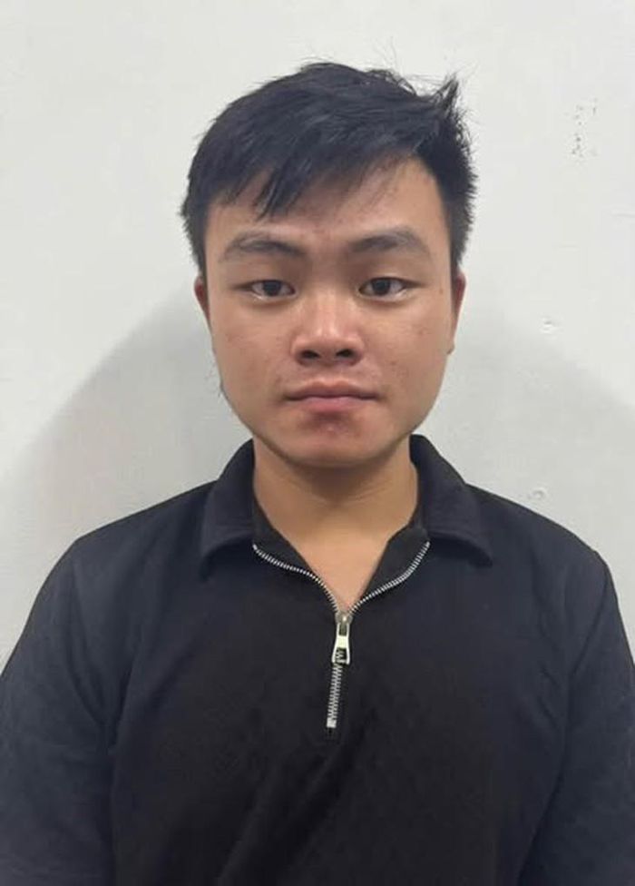 Hai đối tượng tại cơ quan công an. ẢNH: C.A