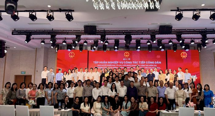 Các đại biểu tham dự lớp tập huấn. Ảnh: Văn phòng Bộ Y tế