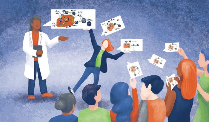 Truyền thông khoa học tập trung vào việc truyền tải các chủ đề liên quan đến khoa học tới nhiều đối tượng khác nhau (như công chúng, người không chuyên, nhà báo hoặc các nhà hoạch định chính sách) nhằm mục tiêu nâng cao hiểu biết về khoa học. Ảnh: rutgers.edu