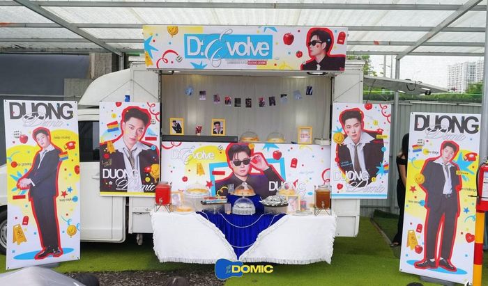 Foodtruck trong project D:EVOLVE do All for Domic và FC Dopamine thực hiện.
