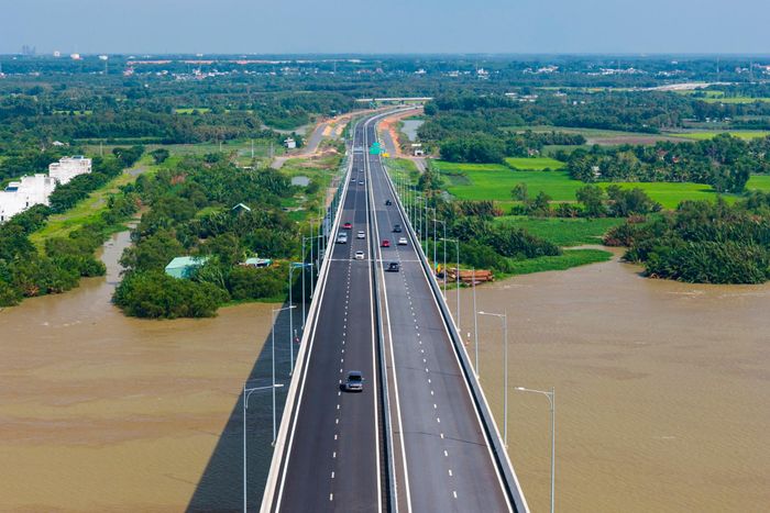 Khu vực dự kiến xây ga Long Tân (S09) đoạn gần khu đô thị King Bay, phường Nhơn Trạch, TP Đồng Nai.