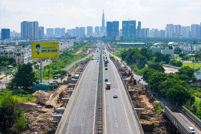 Công trình dự kiến hoàn thành năm 2030, tạo trục vận tải khối lượng lớn kết nối trực tiếp trung tâm TP.HCM với sân bay quốc tế Long Thành.