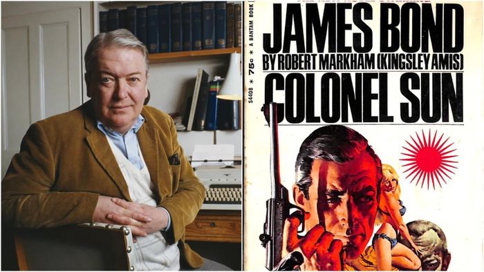  Kingsley Amis và cuốn Colonel Sun.