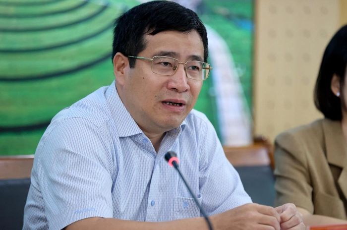 Ông Vũ Sỹ Kiên, Phó cục trưởng Cục Quản lý đất đai, Bộ Nông nghiệp và Môi trường. Ảnh: DV.