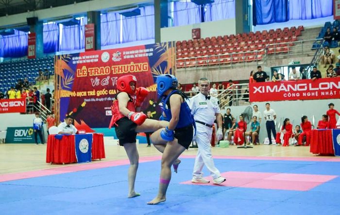 Các VĐV tranh tài ở các nội dung, thể hiện tinh thần thượng võ và kỹ thuật chuyên môn tại giải