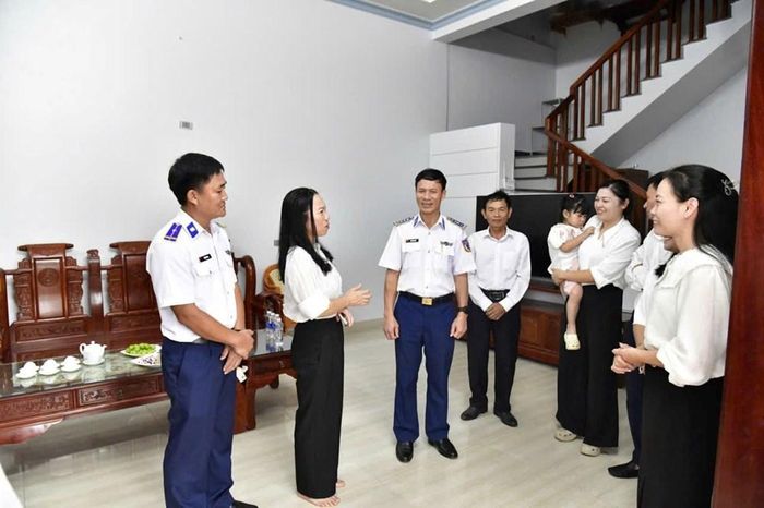 Ngôi nhà tình nghĩa được hoàn thành sau hơn 2 tháng thi công, giúp gia đình quân nhân có nơi ở ổn định