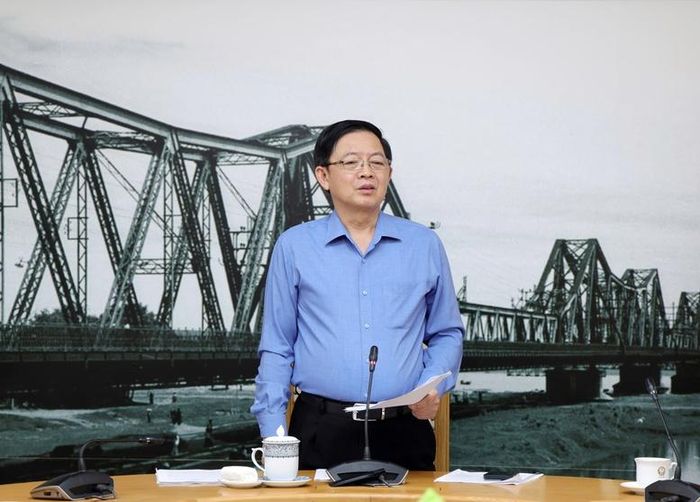 Phó Thủ tướng Hồ Quốc Dũng kết luận cuộc làm việc - Ảnh: chinhphu.vn/Gia Huy