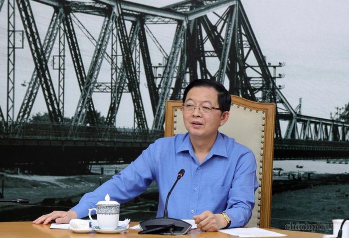 Phó Thủ tướng Hồ Quốc Dũng phát biểu tại cuộc làm việc - Ảnh: chinhphu.vn/Gia Huy