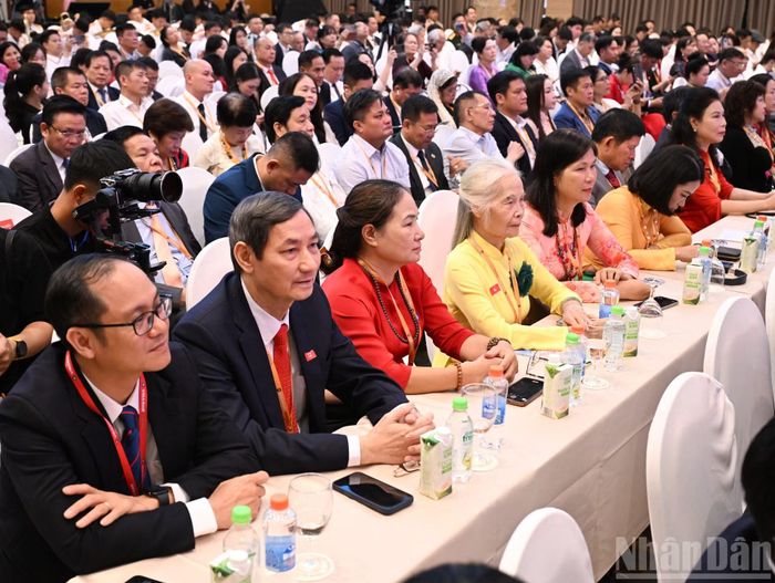 Các đại biểu tham dự Lễ kỷ niệm 20 năm thành lập Hiệp hội Doanh nghiệp nhỏ và vừa Việt Nam.