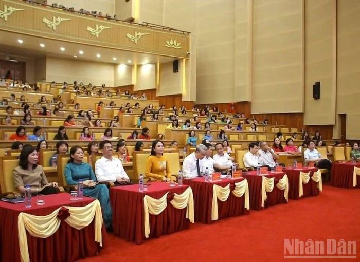 Các đại biểu dự hội nghị. (Ảnh: Mai Tú)