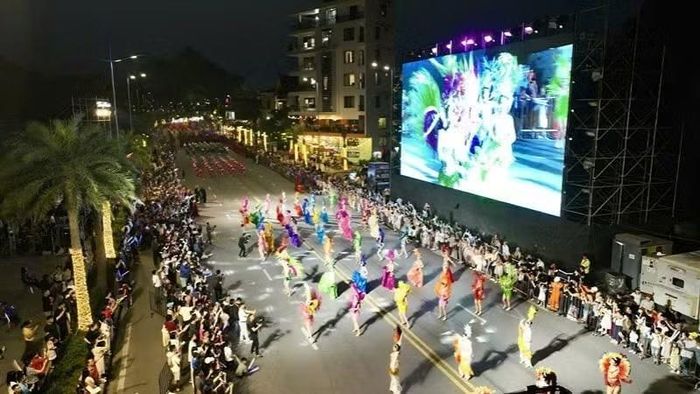 Chương trình Carnaval Hạ Long 2026. (Ảnh: Quang Thọ)
