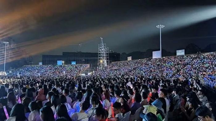 Nhiều chương trình concert của Quảng Ninh thu hút một lượng người tham dự đông đảo. (Ảnh: Quang Thọ)