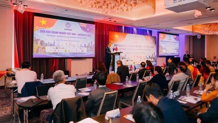 Ông Nguyễn Mạnh Hiệp, Lãnh sự Thương mại, Thương vụ Việt Nam tại Australia. (Ảnh: Ban tổ chức)