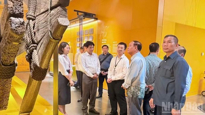Bảo tàng Hà Nội là một trong những địa chỉ tham quan hấp dẫn trong những dịp nghỉ lễ.