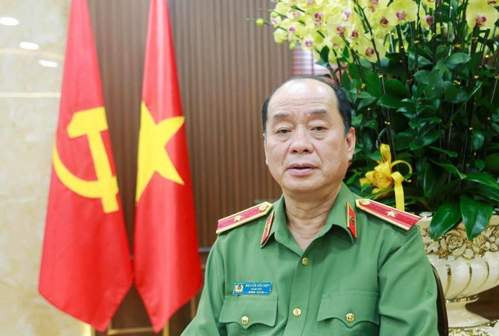 Thiếu tướng Nguyễn Hữu Hợp, Ủy viên Ban Thường vụ Thành ủy, Bí thư Đảng ủy, Giám đốc Công an TP Đà Nẵng