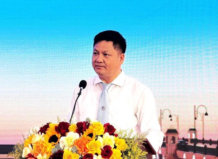Phó Tổng Giám đốc Công ty TNHH Đầu tư xây dựng Dacinco cam kết thi công 2 dự án đảm bảo tiến độ, chất lượng.