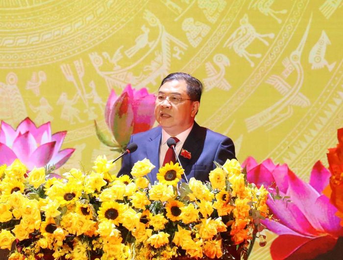 Phó Thủ tướng Thường trực Chính phủ Phạm Gia Túc phát biểu tại buổi lễ