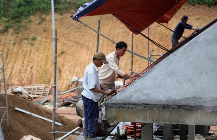 Căn bạt hoàn thiện các hạng mục ngoài trời