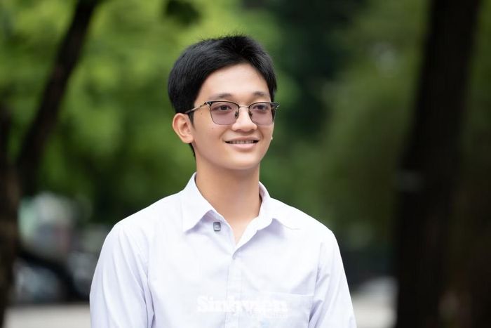 Nguyễn Tuấn Đạt - tân sinh viên ngành Khoa học máy tính (IT1), Đại học Bách khoa Hà Nội.
