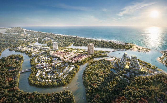  Coastal Quảng Ngãi rộng 94ha, nằm tại xã Tư Nghĩa, tỉnh Quảng Ngãi. Ảnh: DNCC 