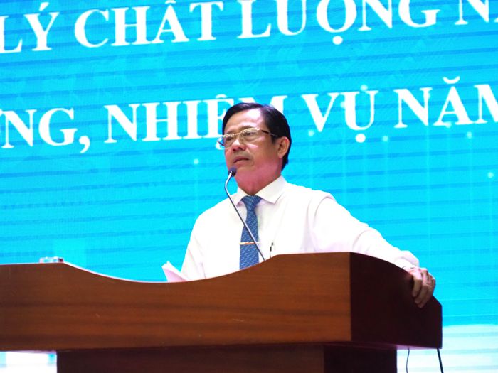  Phó Giám đốc Sở GD-ĐT TPHCM Nguyễn Văn Phong kiến nghị Bộ GD-ĐT cho phép học sinh đăng ký tham gia thi tốt nghiệp THPT trên máy tính theo tinh thần tự nguyện 