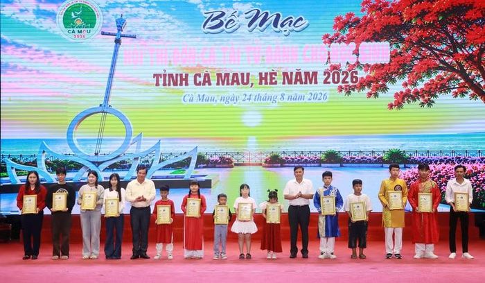 Thí sinh được trao giải C tiết mục.