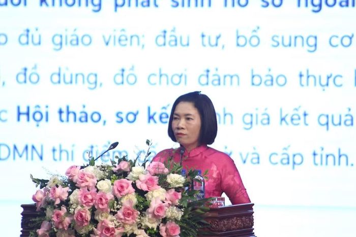 Lãnh đạo Phòng Giáo dục mầm non hướng dẫn triển khai nhiệm vụ năm học 2026-2027.