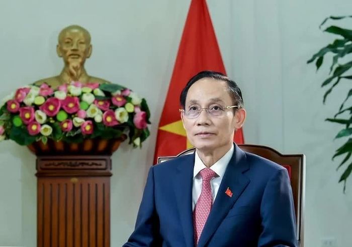 Ủy viên Bộ Chính trị, Bộ trưởng Ngoại giao Lê Hoài Trung. (Ảnh: Quang Hòa)