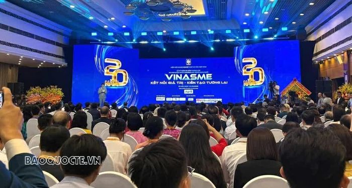 Với VINASME, dấu mốc 20 năm vì thế không chỉ là điểm nhìn về quá khứ, mà còn là điểm khởi đầu cho một chặng đường mới. (Ảnh: Gia Thành)
