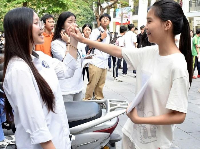 Hà Nội tiến tới sử dụng kết quả này cho xét tốt nghiệp THCS và xét tuyển vào lớp 10. (Ảnh: Phạm Thảo)