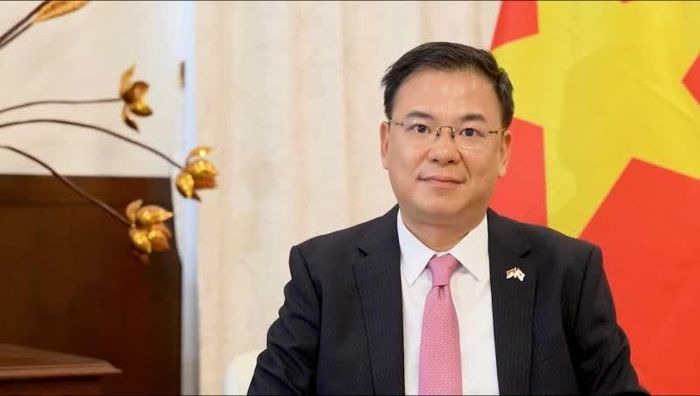 Đại sứ Việt Nam tại Nhật Bản Phạm Quang Hiệu. (Ảnh: Chu Văn)