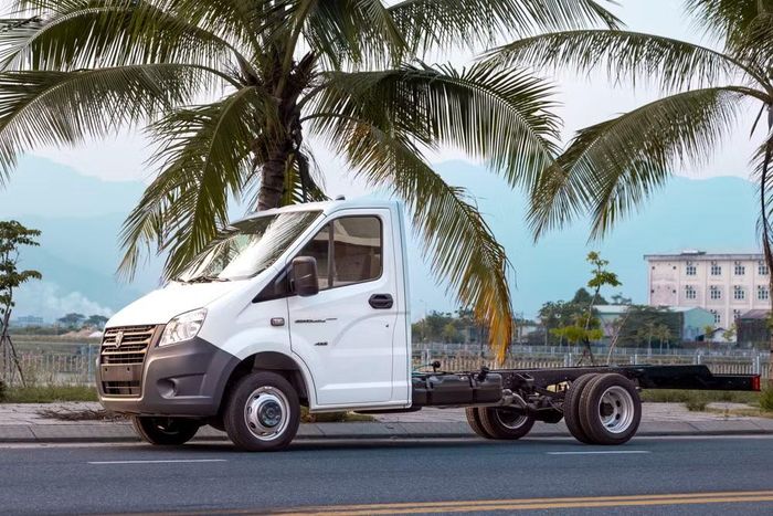 Nền tảng khung gầm của GAZ được phát triển để đáp ứng nhu cầu vận hành và khai thác xe thương mại trong nhiều điều kiện khác nhau - Ảnh: GAZ