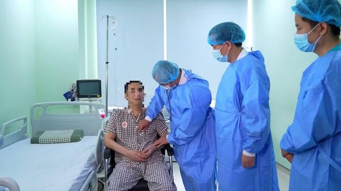 Sức khỏe của bệnh nhân hồi phục ổn định, tiếp tục được chăm sóc. Ảnh: BVCC