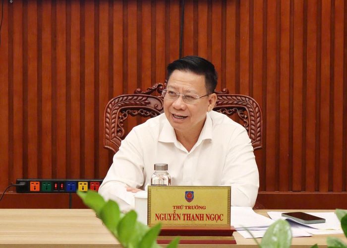 Thứ trưởng Bộ Tư pháp Nguyễn Thanh Ngọc.