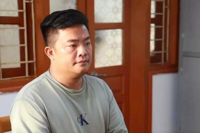 Hải Sapa tại cơ quan công an. Ảnh công an.